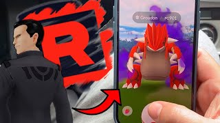¡REGISTRO a GROUDON OSCURO y COMPLETO INVESTIGACIONES del TEAM GO ROCKET en Pokémon GO! [Keibron]