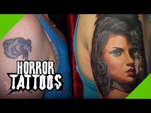 Sexy Wolf Woman: Tearful Cover-up | Cologne (4/4) | Horror Tattoos | sixx