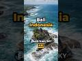 [Earth from SKY] Indonesia - Bali (4K UHD) Beautiful Nature Travel #Shorts