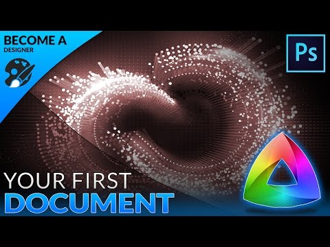Creating Our First Document - # Adobe Photoshop Design Tutorial Series
