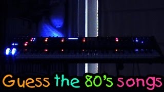 DAVE SMITH POLY EVOLVER DSI synthesizer demo review 80's music hits songs after unboxing & connect