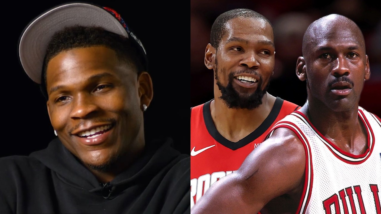 Anthony Edwards names his all-time starting 5 with no LeBron James 👀