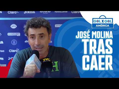 MOLINA AFTER FALLING TO SURINAME. José Francisco Molina faces the media | GolXGol