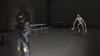 SCP 096 VS 100 SCP GUARD IN SITE 65 IN GARRYS MOD!! Garrys Mod Sandbox