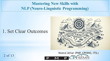 NLP (Neuro-Linguistic Programming) | Technique -Set Clear Outcomes | Video 02  of 13 |