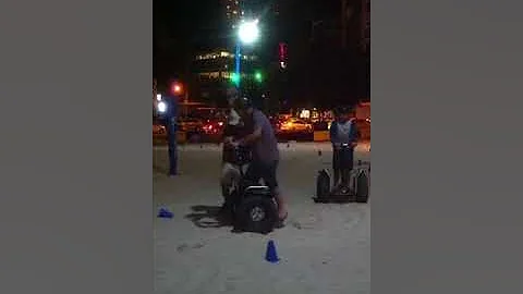 Wife hysterical at Segway fall