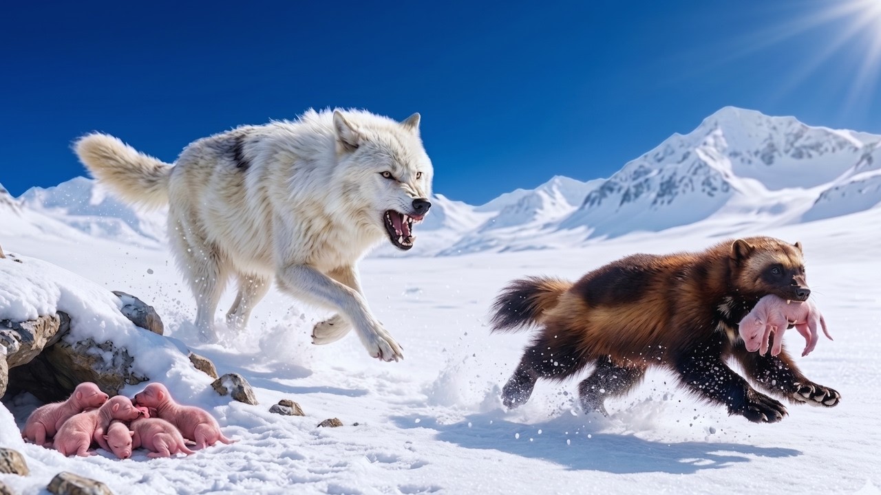 Arctic Wolf: 365 Days From Birth to Survival Full Life Journey - YouTube