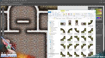 Livestream - Dungeon Map Tiles II