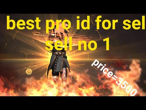 Best pro player id sell in low prize under 3500, sell no:1 - YouTube