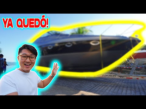 ¡¡ASÍ QUEDÓ EL YATE!! NUEVA PINTRA e INTERIOR
