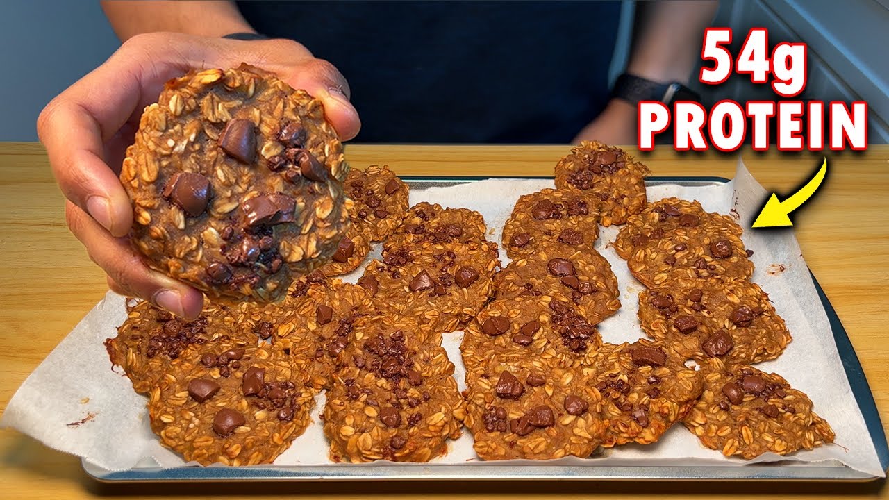 Полезное жевательное овсяное печенье, с которого можно начинать свой день (без протеинового порошка)