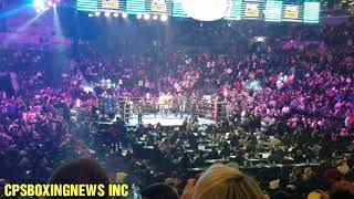 Gerald Washington \& Adam kownacki Entrance To the Ring.