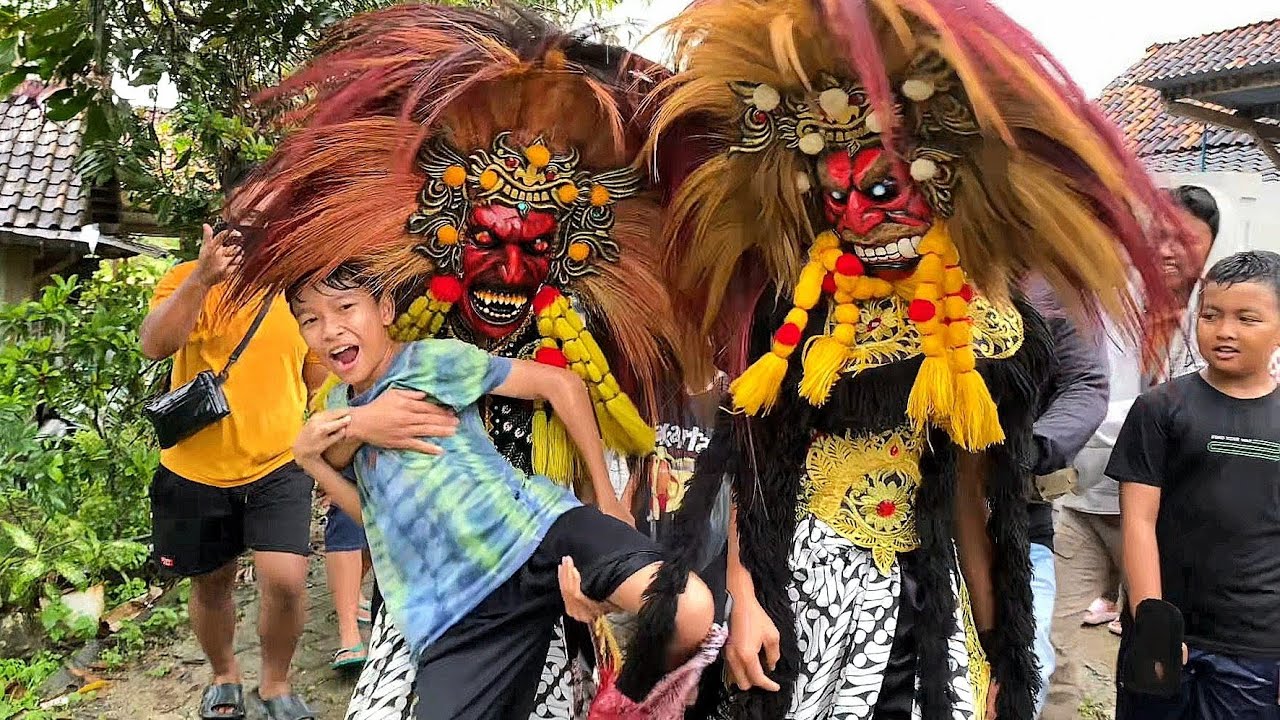 LUCU NGAKAK BANGET !! Bocah Tantrum Ketangkap Buto Ngamuk Kembang Aji Joyo