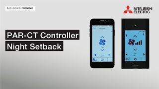 PAR-CT Controller Night Setback