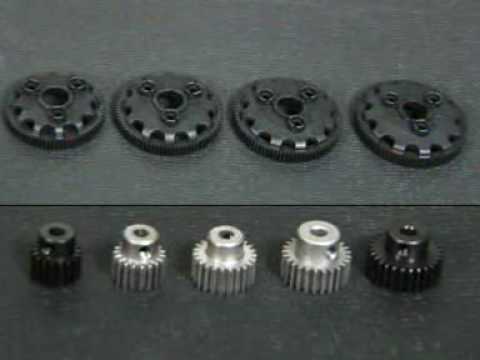 traxxas slash 2wd gear ratio chart