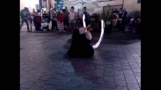 Tragafuegos y vikingos feria medieval Castalla 2017