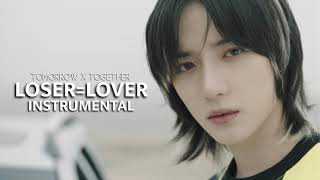 Video thumbnail of "TXT - LOSER=LOVER | CLEAN INSTRUMENTAL"