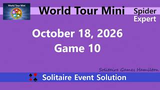 World Tour Mini Game #10 | October 18, 2026 Event | Spider Expert screenshot 1