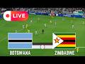 ZIMBABWE Vs BOTSWANA International Friendlies 2026 EFootball PES 21 Gameplay Simulation