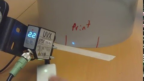 UVX Luminescence Sensor - Verification of UV Printed Date Code