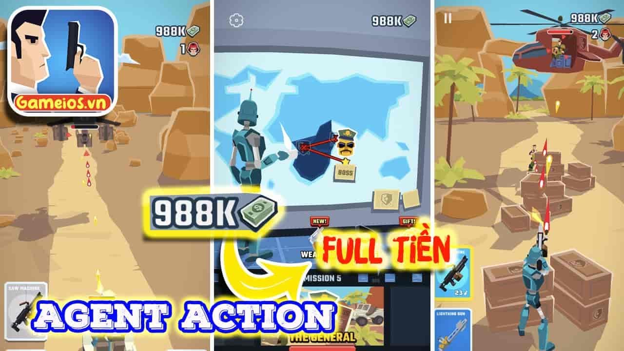 Agent Action hướng dẫn hack full