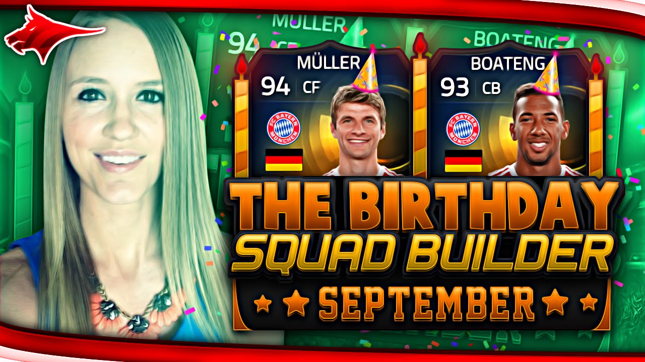 TOTS MULLER IS A BEAST! FIFA 15 BIRTHDAY SQUAD BUILDER - SEPTEMBER
