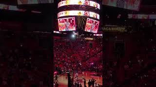 Miami Heat Intro/Starting Lineups - Heat v Brooklyn Nets - Let’s Go Heat!