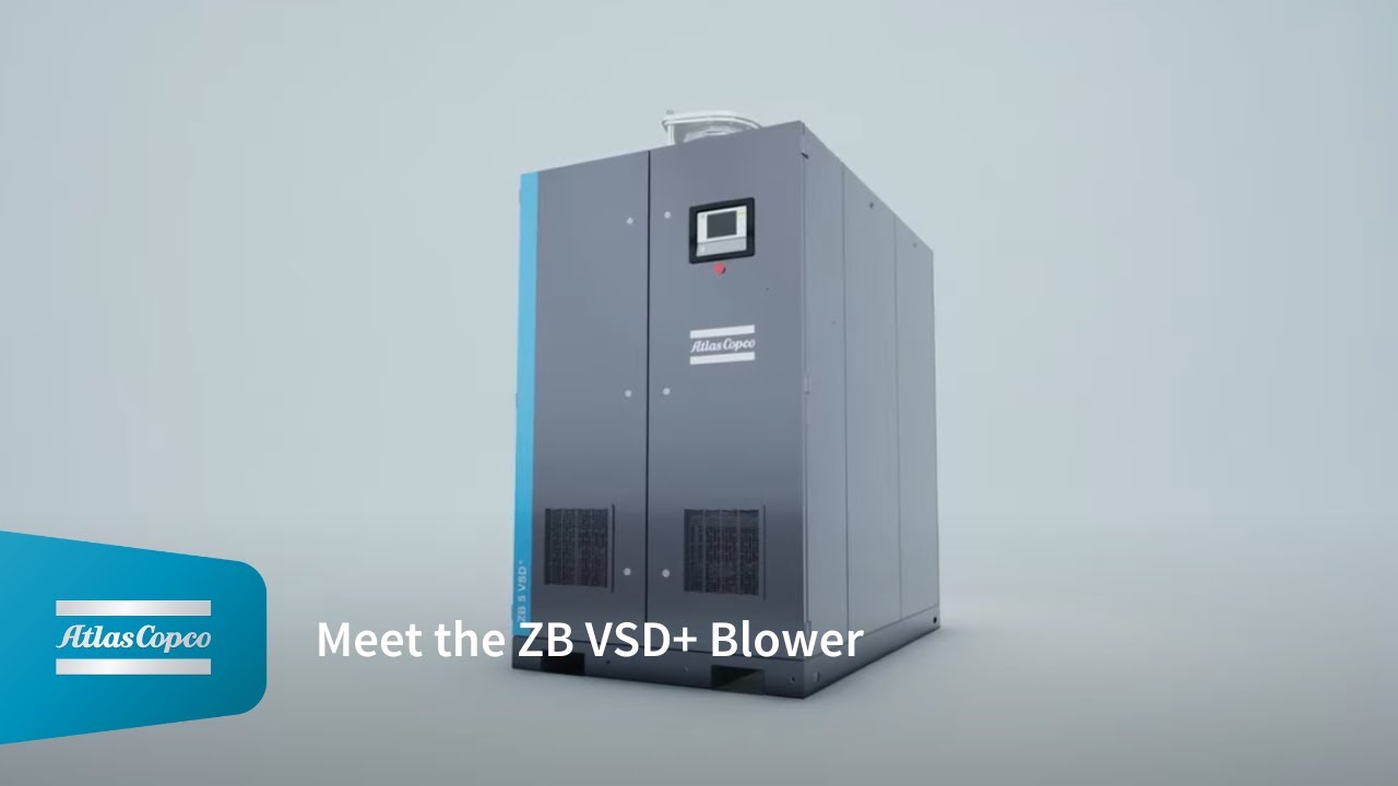 Meet the ZB VSD+ Blower at a Wastewater Plant | Atlas Copco Compressors ...