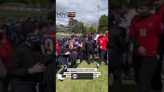 Trabzonspor Salzburg U19 Maçında Galatasaray Taraftarına Saldırı