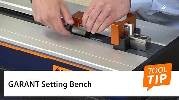 ToolTip: GARANT SettingBench