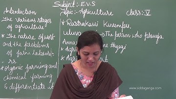 STATE 5 - EVS - AGRICULTURE - PART 1