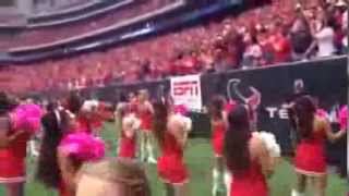 Tom's First American Football Game - Houston Cougars Vs BYU from the sidelines #1