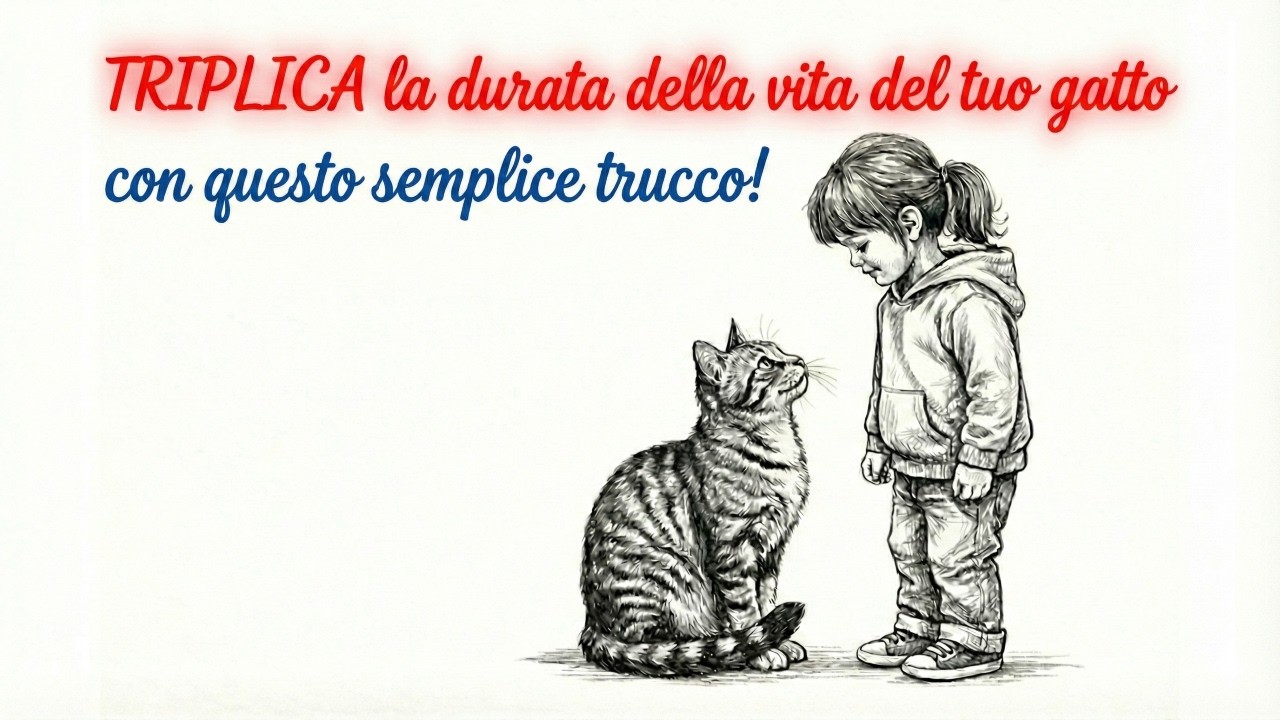 TRIPLICA la durata della vita del tuo gatto con questo semplice trucco! 😱🐱