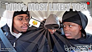 FUNNIEST WHO&#39;S MOST LIKELY TO - FT. @MIKES &amp; @PAULO *EXTREMELY FUNNY 🤣🤣*| HJ CAPTURES