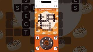 Tim Hortons Orange Sprinkle Donut Word Challenge Level 9 #timhortons #wordchallenge #orange #donut