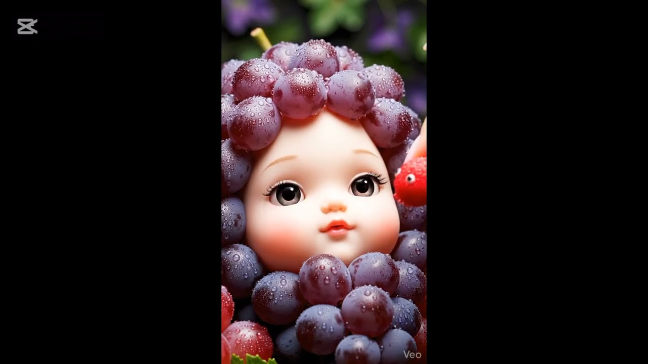 "Fruits Fantasy with Big Eyes & Rosy Cheeks"