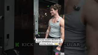 Clavicular couldn't BELIEVE the height DIFFERENCE between him and Alex Eubank…😭😳