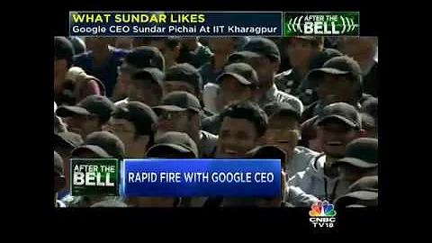 Sundar Pichai Walks Down The Memory Lane