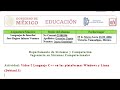 Video 2. Lenguaje C++ en plataformas Windows y Linux(Debian 12).