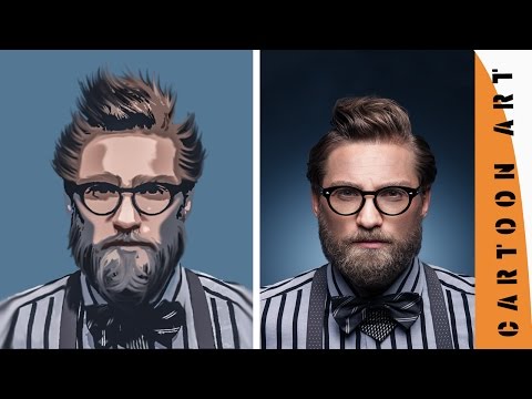 cartoon effect with filter and smudge | photoshop tutorial cs/cc cartoon effect with filter and smudge | photoshop tutorial cs/cc