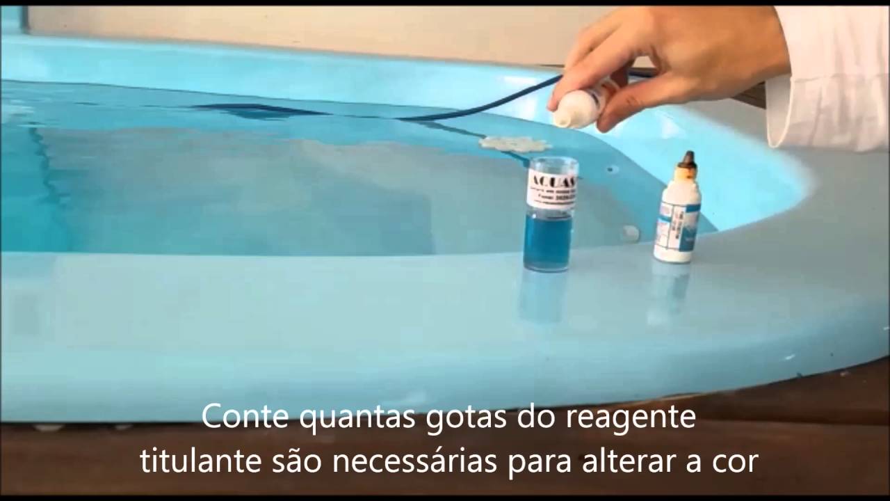 Como medir a Alcalinidade da Piscina YouTube Como medir a Alcalinidade da Piscina YouTube