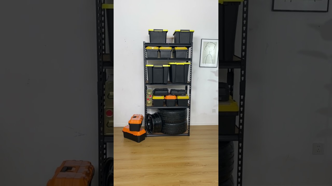 Massive 2,000 LBS Total Capacity——Reibii shelf