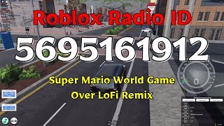 Super  Mario World Game Over LoFi Remix Roblox Code