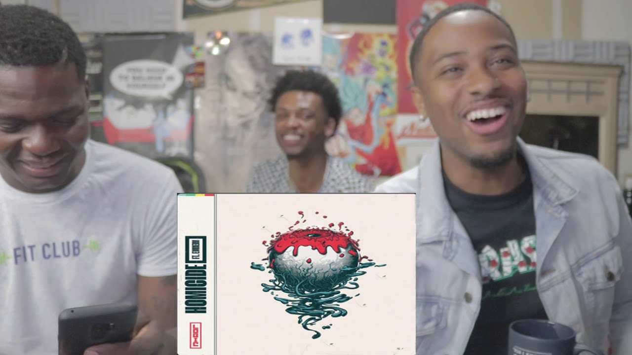 Logic Homicide (feat. Eminem) Official audio REACTION YouTube