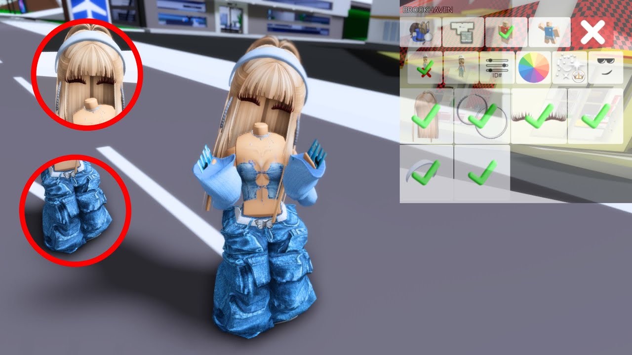 CÓDIGO NOVA SKIN PATY SEM CABEÇA NO BROOKHAVEN #brookhaven #roblox #kamivime
