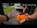 Domestic Violence Suspect Escapes Custody... Then Takes On the Entire Squad