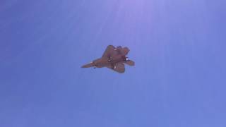 F22 Landing