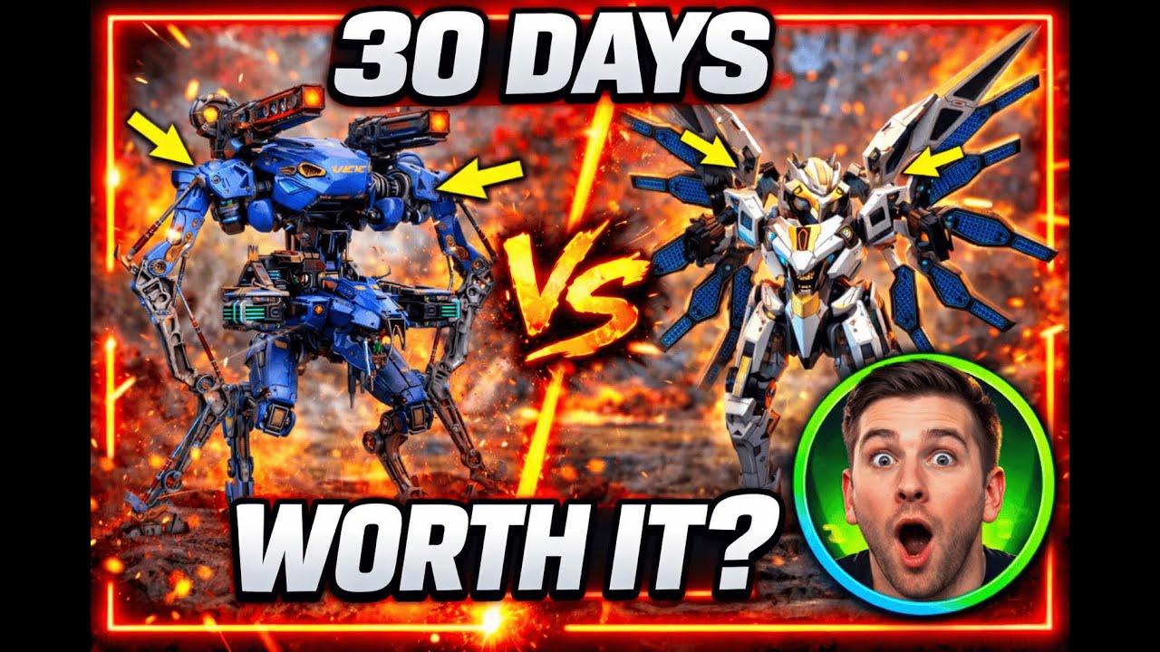 I Spent 30 Days Playing with Dux and Seraph in War Robots Here's What Happened