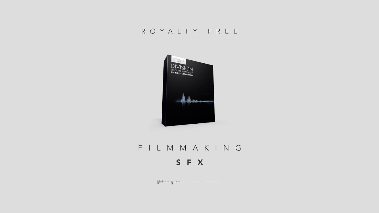Division Filmmaking Sound Effects Library from Bounce Color - YouTube