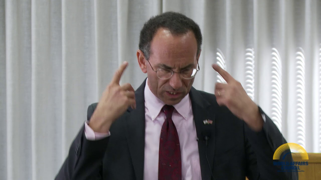 Yehuda Yaakov, Consul General of Israel to New England - WM World Affairs Council Luncheon